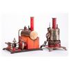 Image 4 : Two vintage model steam engines.