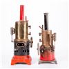 Image 3 : Two vintage model steam engines.