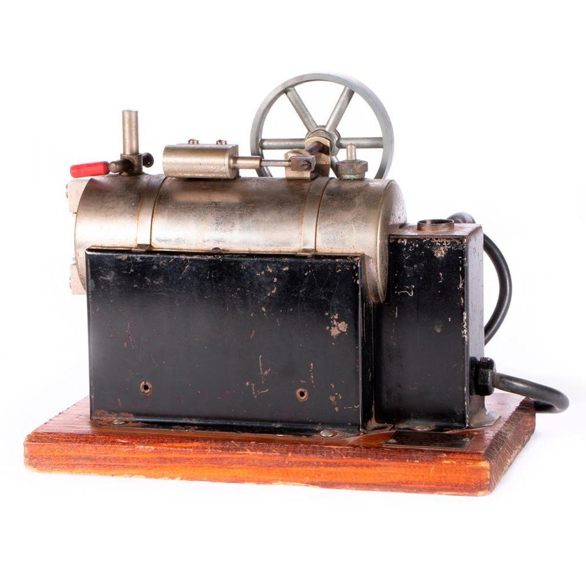 Vintage model steam engine.
