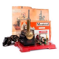 Vintage British model steam engine.