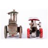 Image 4 : Two model tractors.
