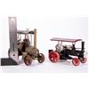 Image 9 : Two model tractors.