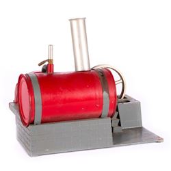Vintage model steam engine.