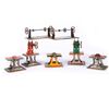 Image 1 : Seven toy factory machines.