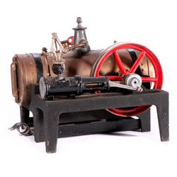 Vintage model steam engine.