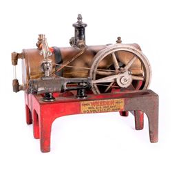 Vintage model steam engine.