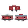 Image 1 : Ives O Gauge caboose grouping