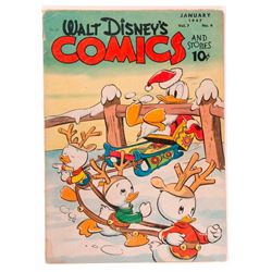 Four Walt Disney's Comics