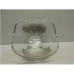 Bowl with Silver Overlay