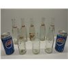 8 Pepsi-Cola Bottles & 2 Cans