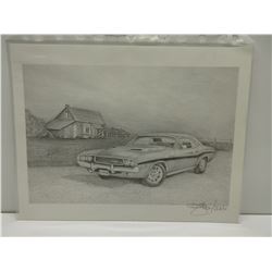 Dodge Challenger Artwork