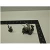 2 Pewter Dragons