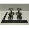 4 Silver Plate Candle Stick Holders