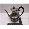 Image 5 : Silver Plate Tea Pot and 3 Serving Plates