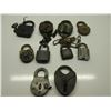 10 Vintage Padlocks