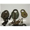 Image 2 : 10 Vintage Padlocks