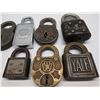 Image 2 : 11 Vintage Padlocks