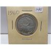 Image 1 : 1960 .25 Canadian Quarter