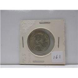 1968 .25 Canadian Quarter .500 Silver