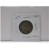 Image 1 : 1968 .25 Canadian Quarter .500 Silver