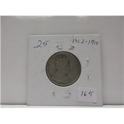 .25 Canadian Quarter - Edward VII