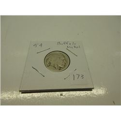 Buffalo Nickel (date worn off)