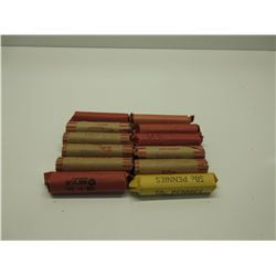 12 Rolls of US Pennys