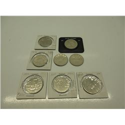 8 Canada Dollar Coins
