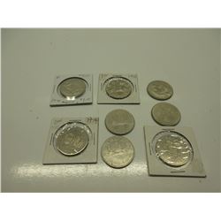 8 Canada Dollar Coins