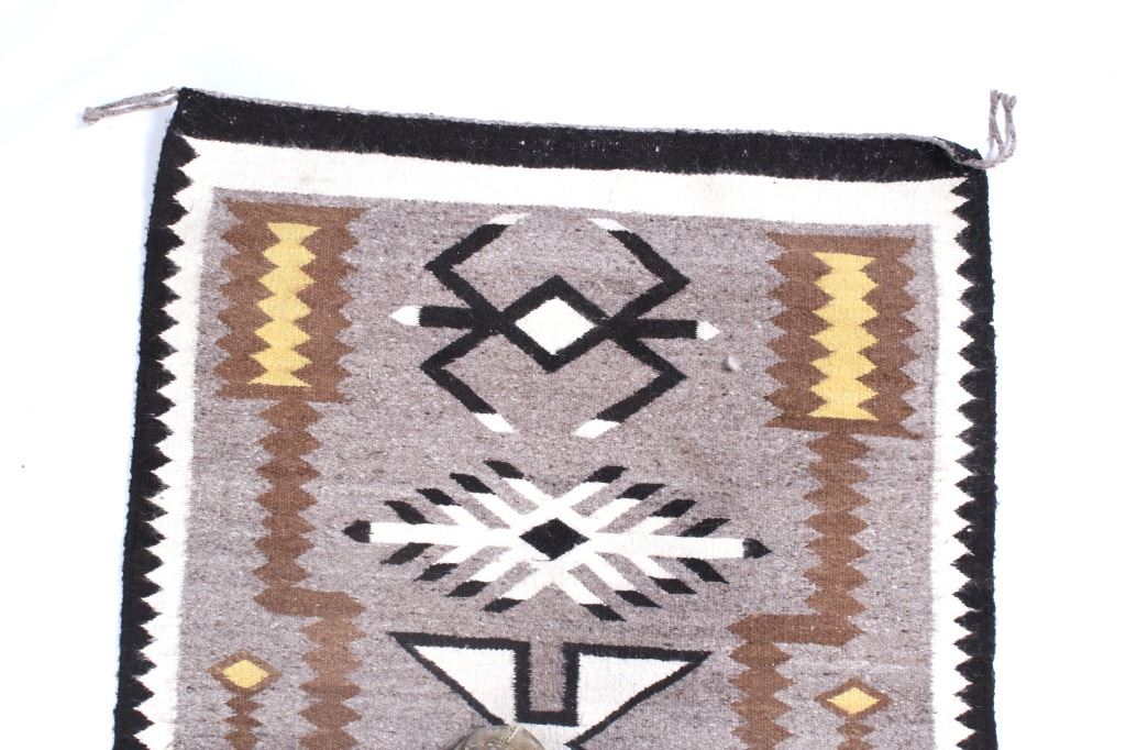 Navajo Teec Nos Pos Trading Post Rug Mid20th