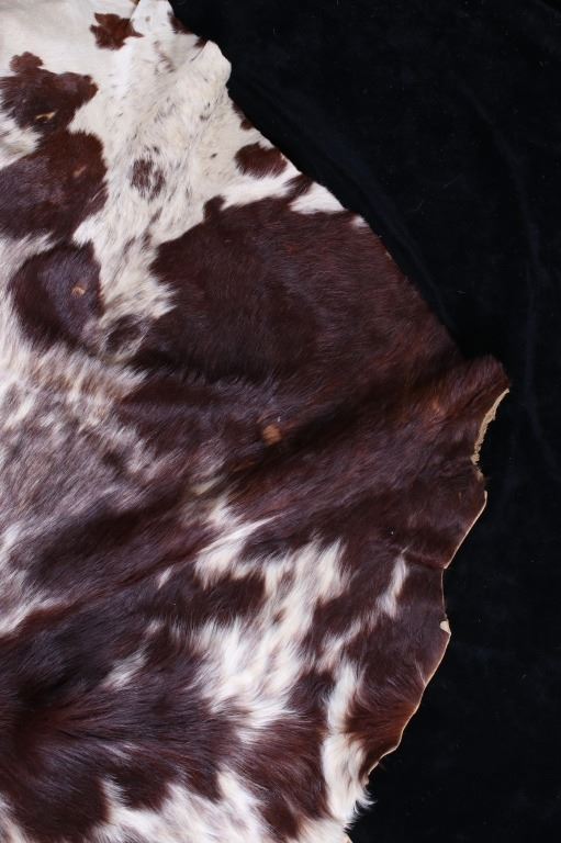 Montana Tanned Hereford Cow Hide