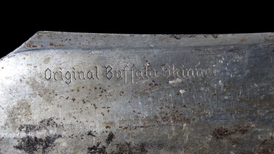 Solingen Buffalo Skinner Knife With Antler Handle