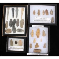 Native American Pre-Historic Artifacts & Tools