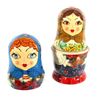 Image 12 : Hand Painted Matyroshka 10 PC Russian Nesting Doll