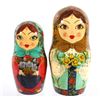 Image 5 : Hand Painted Matyroshka 10 PC Russian Nesting Doll
