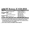 Image 1 : Lot - 23B - ICC Barbara K 4124-8518