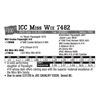 Image 1 : Lot - 100 - ICC Miss Wix 7482