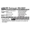 Image 1 : Lot - 207 - ICC Capitalist 316-9417