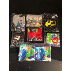 T-SHIRT LOT (BATMAN, STAR WARS...)