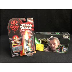 STAR WARS LOT (FIGURE/ CARD GAME)