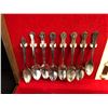 Image 2 : 19 PIECE SILVERWARE SET W/ CASE