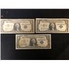 Image 1 : 1957 U.S.A ONE DOLLAR SILVER CERTIFICATES LOT (SERIES A)