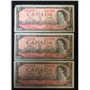 Image 1 : 1954 CANADIAN TWO DOLLAR BANKNOTE LOT