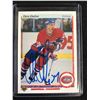 Image 1 : CHRIS CHELIOS SIGNED 1990-91 UPPER DECK HOCKEY CARD