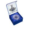 Image 1 : St. Louis Blues 2019 Stanley Cup Champs Crystal Hockey Puck Playing Surface 2019 Stanley Cup Final