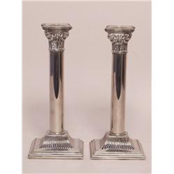 Candlesticks Vintage Columned