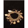Image 1 : Charm Bracelet with Some Gold Charms