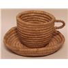 Image 1 : Native Indian Coiled Basketry Cup 