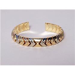 Estate Jewelry Italian Gold Link Bracelet