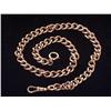 Image 1 : 10 K Gold Antique Curb Link Watch Chain